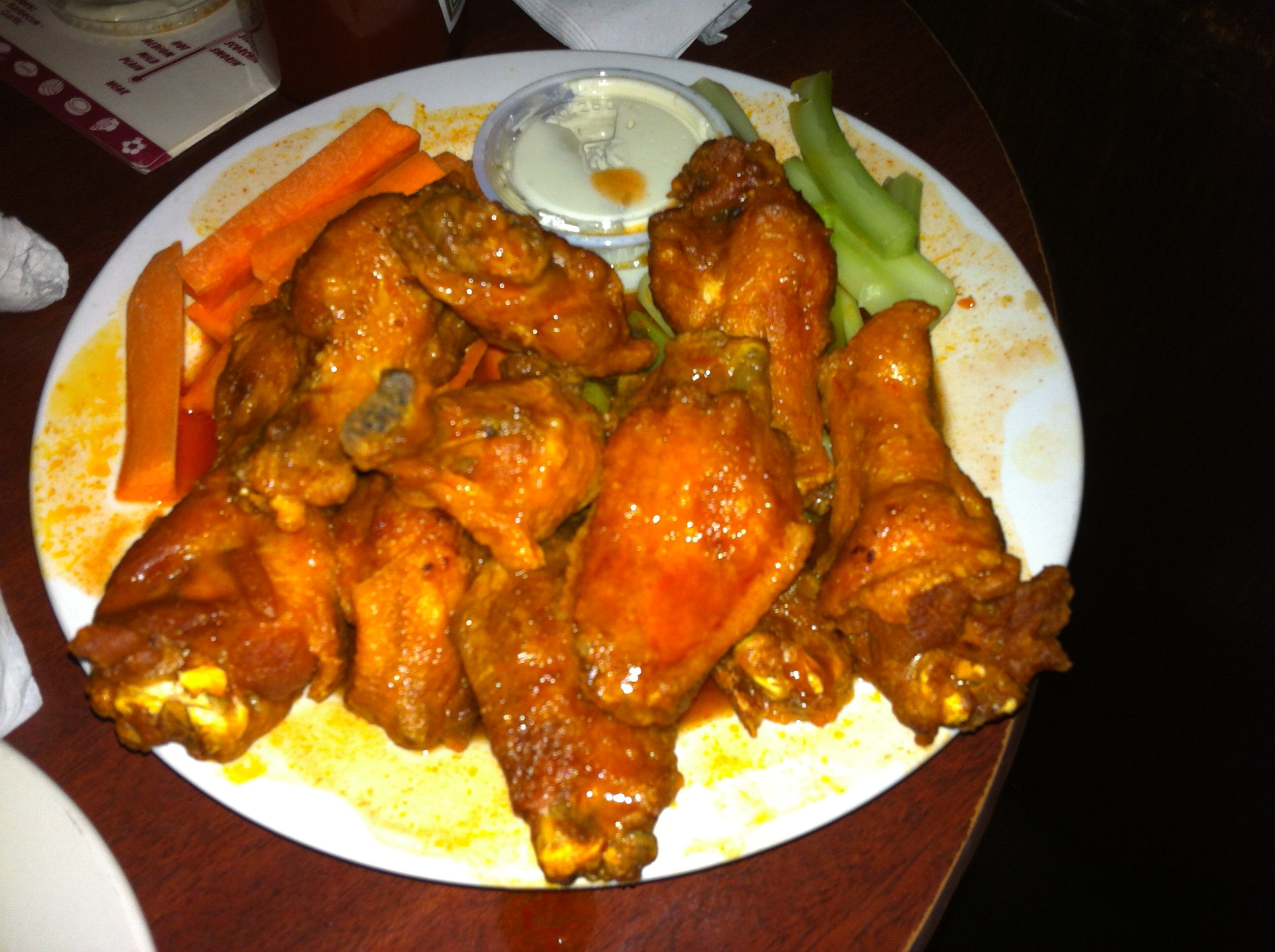 Sizzling Hot Wings And Things Menu